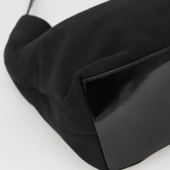 GUCCI Shoulder Bag Nylon Metal Black Silver 001 001 - Picture 11 of 16